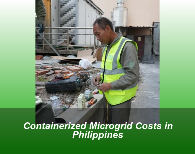 Containerized Microgrid Costs in Philippines